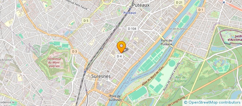 localisation de l'entreprise CONCEPT CUISINES EXPANSION à SURESNES