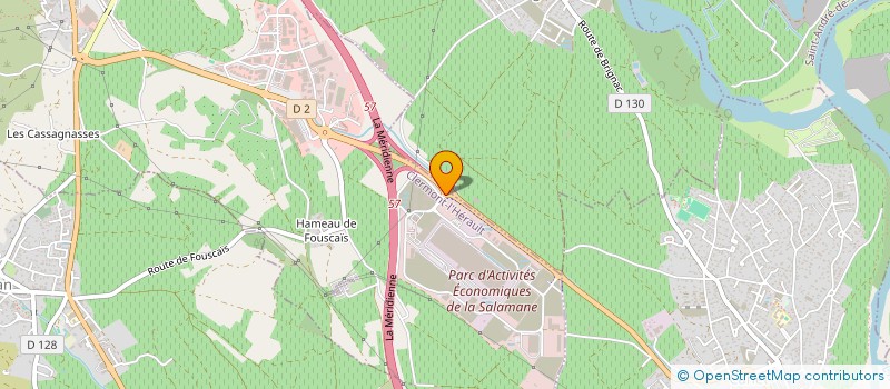 localisation de l'entreprise CONCEPT D'EXTERIEUR 34 à CLERMONT-L'HERAULT