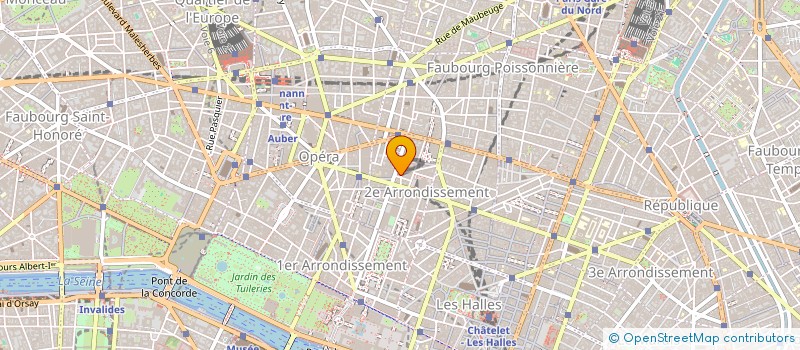 localisation de l'entreprise CONCEPT DATA CONSULTING à PARIS