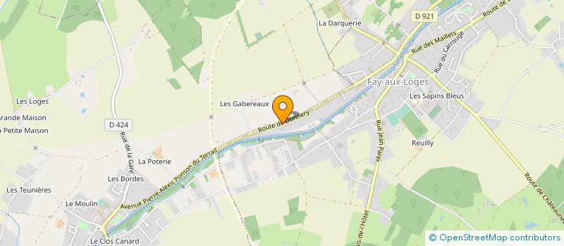 localisation de l'entreprise CONCEPT DATA PRODUCTIQUE à FAY-AUX-LOGES