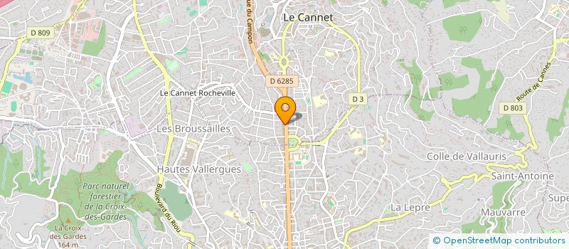 localisation de l'entreprise CONCEPT DE PREPARATION ET LIVRAISON à LE CANNET