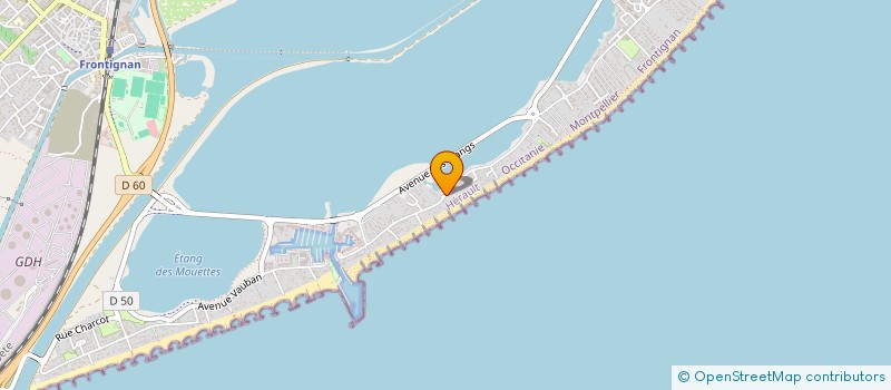 localisation de l'entreprise CONCEPT DECAPAGE à FRONTIGNAN