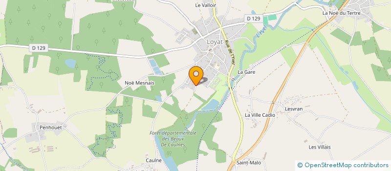 localisation de l'entreprise CONCEPT DECO RESINE  LOYAT