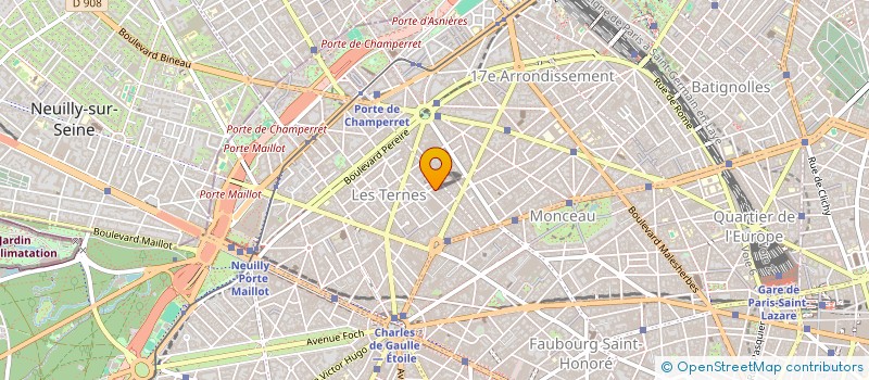 localisation de l'entreprise CONCEPT DECORATION SAS  PARIS