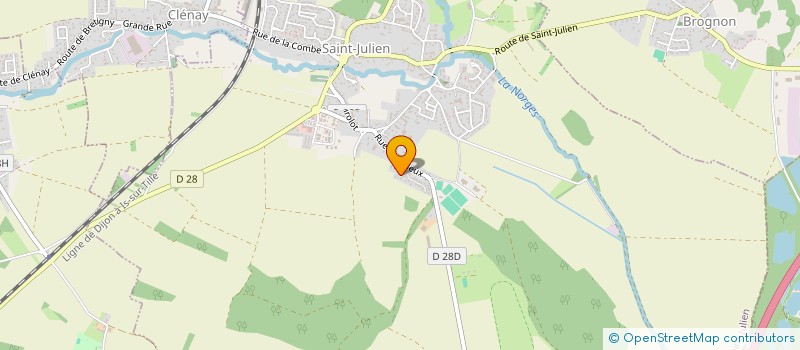 localisation de l'entreprise CONCEPT DESEMBOUAGE EST  MIREBEAU-SUR-BEZE