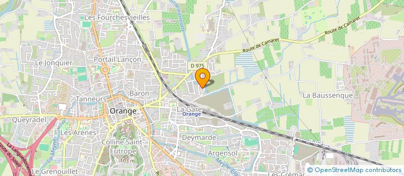 localisation de l'entreprise CONCEPT DESIGN  UCHAUX