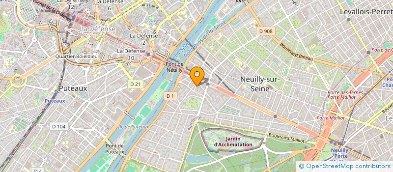 localisation de l'entreprise CONCEPT DESIGN à NEUILLY-SUR-SEINE