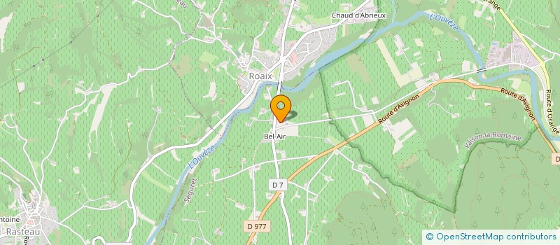 localisation de l'entreprise CONCEPT DESIGN HABITAT à VAISON-LA-ROMAINE