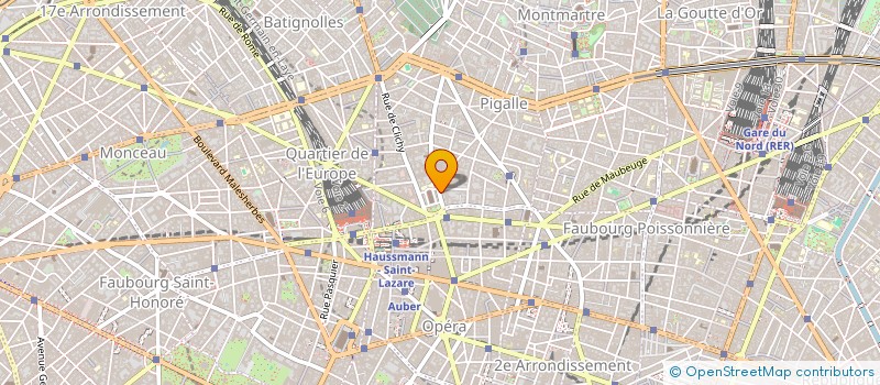 localisation de l'entreprise CONCEPT DEVELOPPEMENT D'ENTREPRISES  PARIS