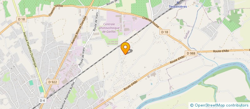 localisation de l'entreprise CONCEPT DIAG IMMO  GAILLAC