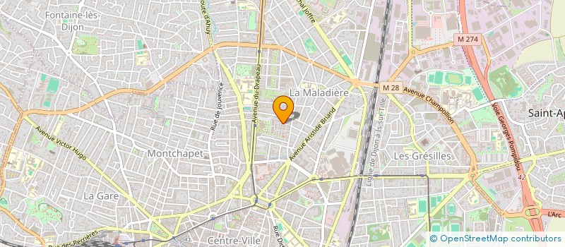 localisation de l'entreprise CONCEPT DIJON  DIJON