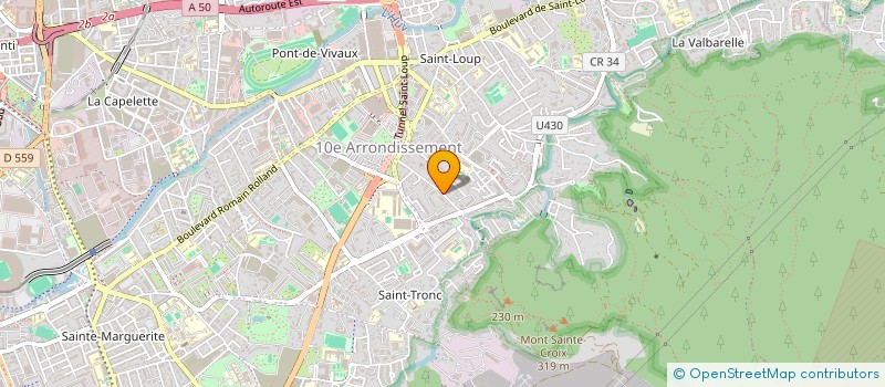 localisation de l'entreprise CONCEPT DISTRIBUTION à MARSEILLE
