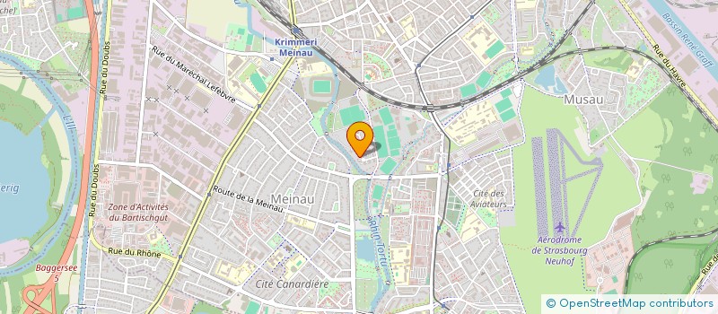 localisation de l'entreprise CONCEPT DOMOTIK SARL à STRASBOURG