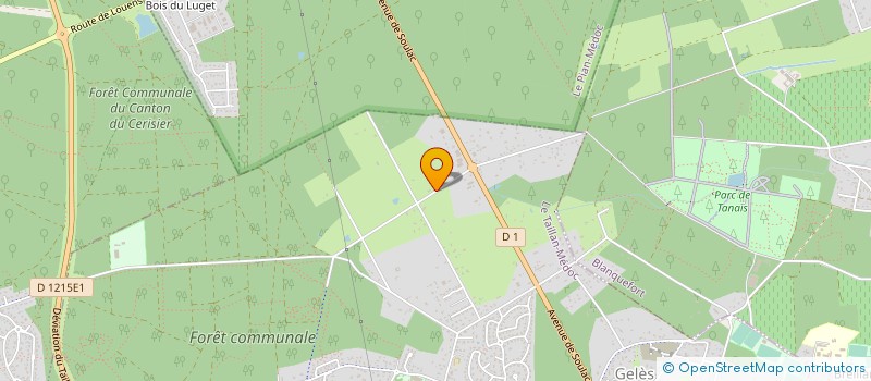 localisation de l'entreprise CONCEPT EAU  LE TAILLAN-MEDOC