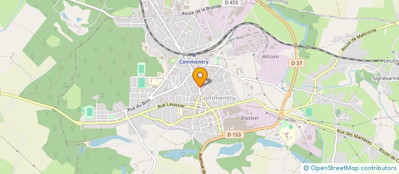 localisation de l'entreprise CONCEPT EC à COMMENTRY