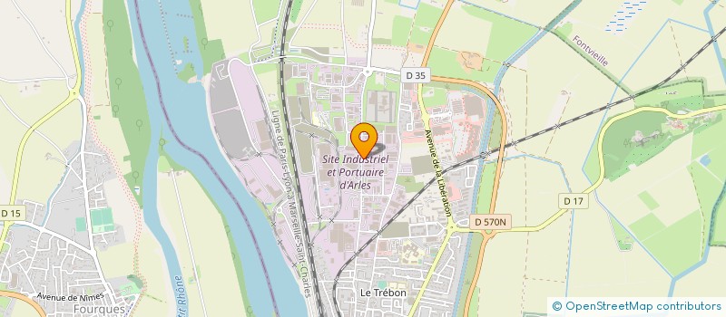 localisation de l'entreprise CONCEPT ECO ELECTRIC à ARLES