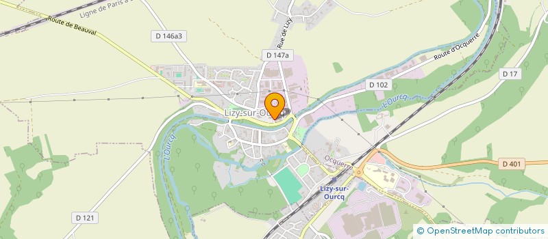 localisation de l'entreprise CONCEPT ECO ENERGIE  LIZY-SUR-OURCQ