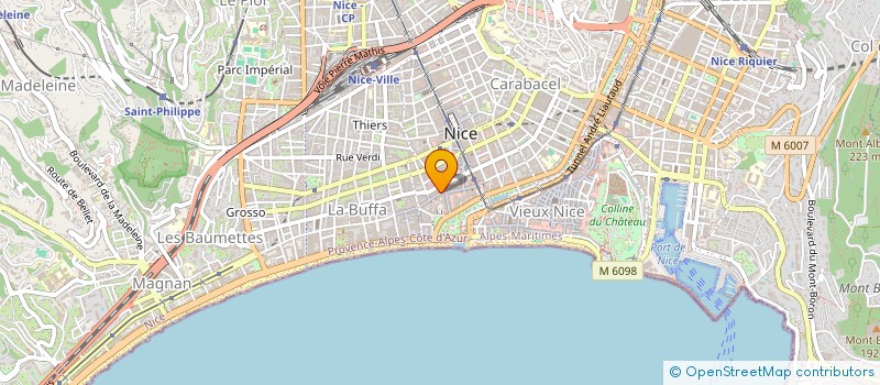 localisation de l'entreprise CONCEPT ECO ENERGY  NICE