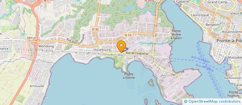 localisation de l'entreprise CONCEPT EDITION à BAIE-MAHAULT