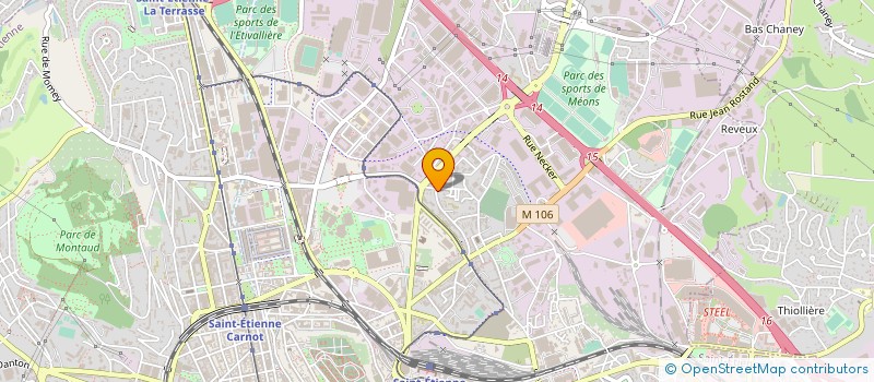 localisation de l'entreprise CONCEPT ELEC ENERGIE à SAINT-ETIENNE