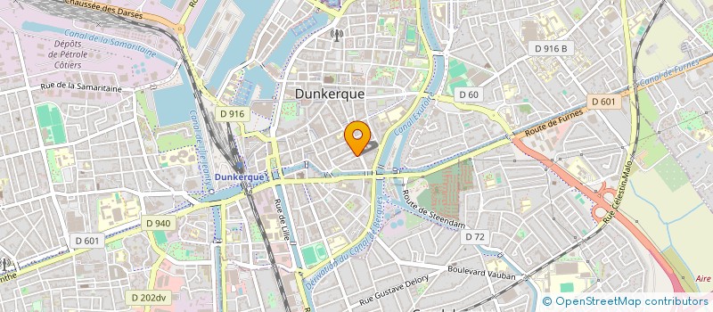 localisation de l'entreprise CONCEPT ELECT DK à DUNKERQUE