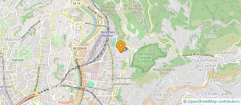 localisation de l'entreprise CONCEPT ELECTRICITE DU SUD EST à NICE