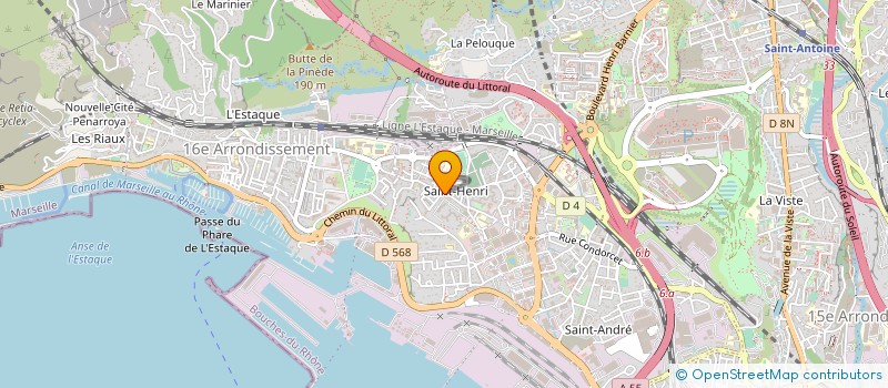 localisation de l'entreprise CONCEPT ELEMENTAIRE à MARSEILLE