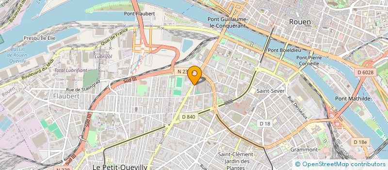 localisation de l'entreprise CONCEPT EMPLOIS à ROUEN