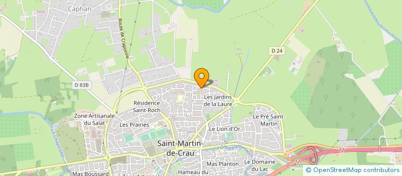localisation de l'entreprise CONCEPT ENERGIE à SAINT-MARTIN-DE-CRAU