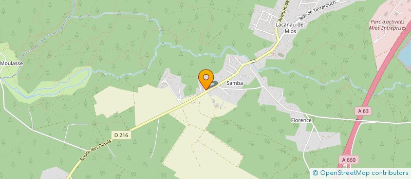 localisation de l'entreprise CONCEPT ENERGIE HABITAT  MIOS