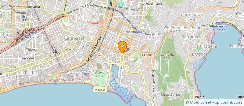 localisation de l'entreprise CONCEPT ENERGIE SOLAIRE à NICE