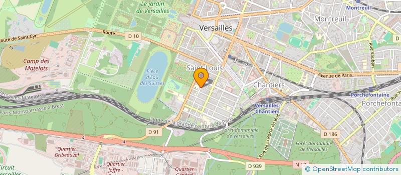 localisation de l'entreprise CONCEPT ENERGY à VERSAILLES
