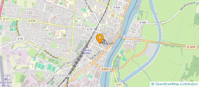 localisation de l'entreprise CONCEPT ENVIRONNEMENT à MACON