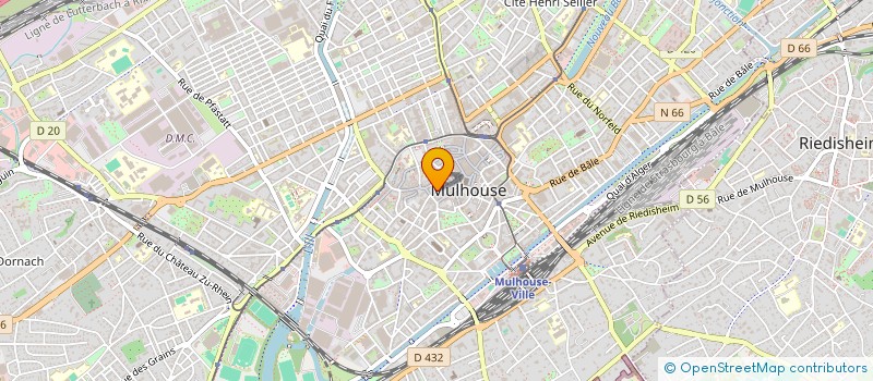 localisation de l'entreprise CONCEPT ET COORDINATION à MULHOUSE