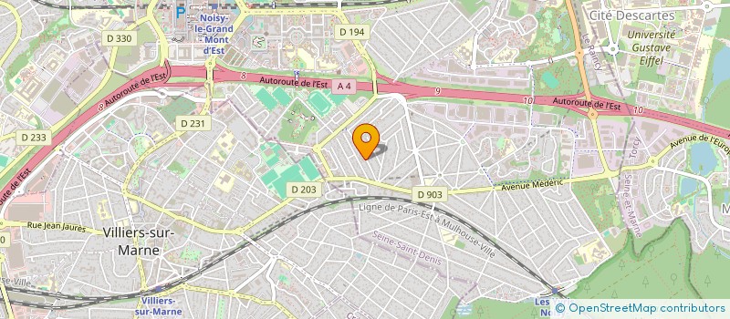 localisation de l'entreprise CONCEPT ET DIFFUSION à NOISY-LE-GRAND