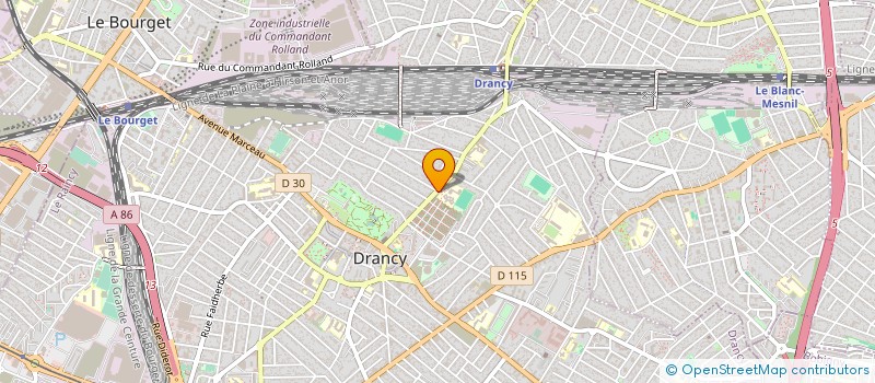 localisation de l'entreprise CONCEPT ET REALISATION à DRANCY