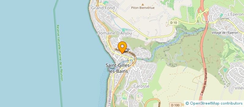localisation de l'entreprise CONCEPT ET RENOVATION DE BATIMENTS O I à SAINT-PAUL