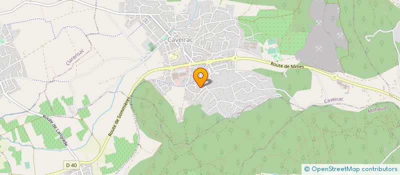 localisation de l'entreprise CONCEPT ET TRADITION  CAVEIRAC