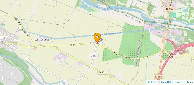 localisation de l'entreprise CONCEPT ETANCHEITE  LE PUY-SAINTE-REPARADE