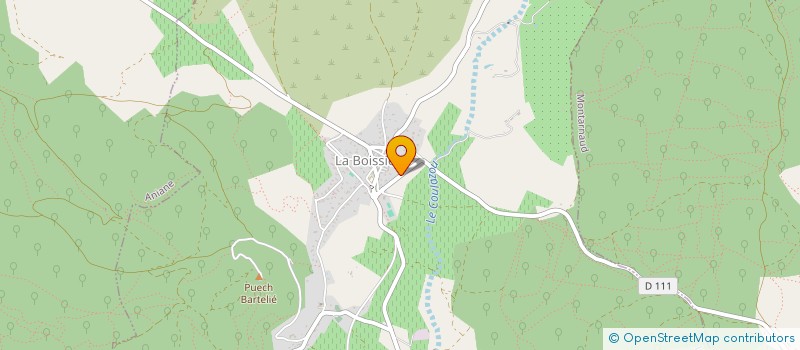 localisation de l'entreprise CONCEPT ETANCHEITE ISOLATION à LA BOISSIERE