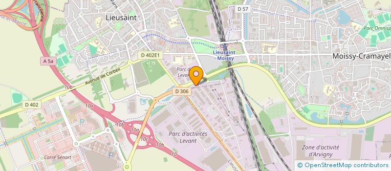 localisation de l'entreprise CONCEPT-ETUDE-REALISATION-ELECTRIQUE  LIEUSAINT