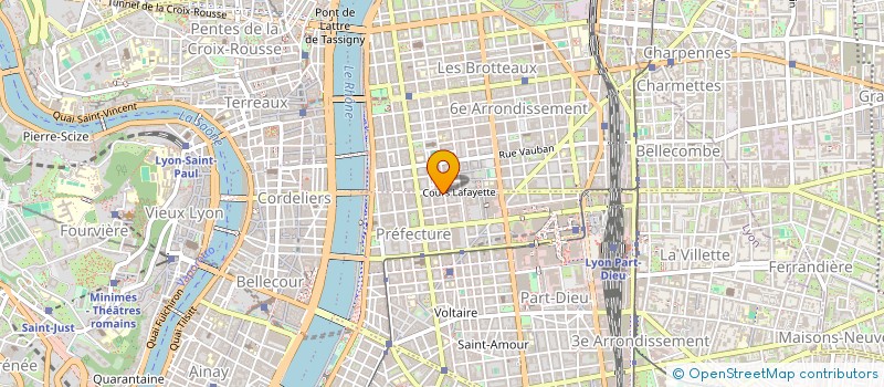 localisation de l'entreprise CONCEPT EVENEMENT SPORTIFS ARTIST& MUSI à LYON