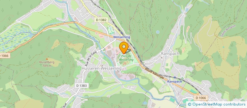 localisation de l'entreprise CONCEPT EVENEMENTS PLUS  HUSSEREN-WESSERLING