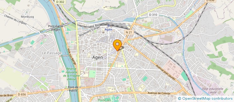 localisation de l'entreprise CONCEPT EVENT'S  AGEN