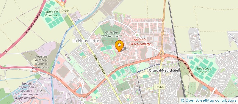 localisation de l'entreprise CONCEPT FACADE 51  REIMS