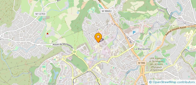 localisation de l'entreprise CONCEPT FACADE ETANCHEITE à LATTES