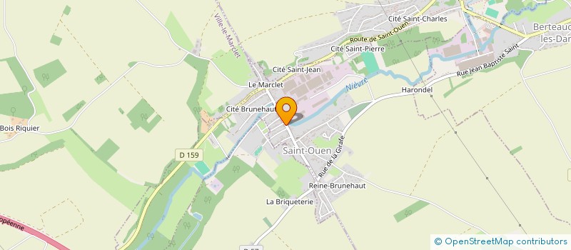 localisation de l'entreprise CONCEPT FENETRES  SAINT-OUEN