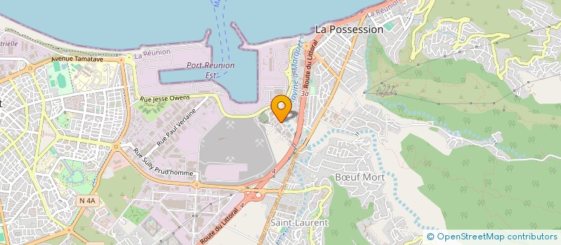 localisation de l'entreprise CONCEPT FROID à LA POSSESSION