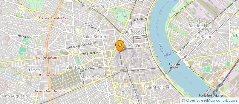 localisation de l'entreprise CONCEPT GALERIE à BORDEAUX