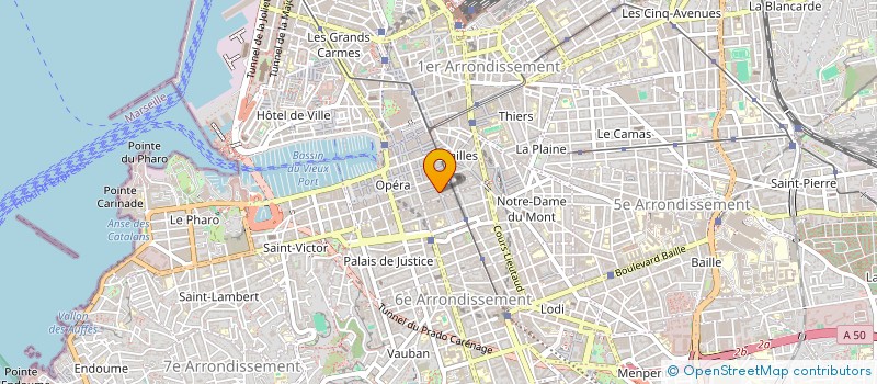 localisation de l'entreprise CONCEPT GENIE ELECTRIQUE ET CLIMATIQUE à MARSEILLE
